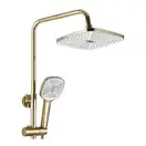 Душевой гарнитур REA  ARGUS GOLD золотой с изливом (REA-P7840)