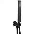 Rea Oval Black Душова система прихованого монтажу, чорна (REA-P8467)