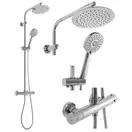 Rea Bliss Chrome Душовий гарнітур, хром (REA-P8805)