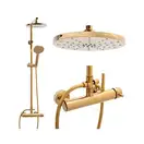 Душевой гарнитур Yoka DUBAJ 23 GOLD золотой (BP.DUBAJ23-GLD)