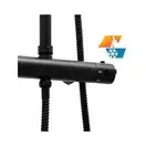 Душевой гарнитур Yoka FLOVA 20 BLACK черный с термостатом (BP.FLOVA THERM 20 BLK)