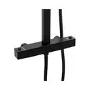 Душовий гарнітур Yoka GIRA 25 BLACK черный з термостатом (BP.GIRA THERM 25 BLK)