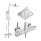 Душевой гарнитур YOKA GOBA 25 CHROME с термостатом (BP.GOBA-THERM-25-CHR)
