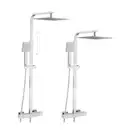 Душевой гарнитур YOKA GOBA 25 CHROME с термостатом (BP.GOBA-THERM-25-CHR)