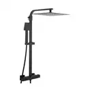 Душевой гарнитур Yoka GOBA 30 BLACK черный с термостатом (BP.GOBA-THERM-30-BLK)
