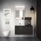 Дзеркало з LED підсвічуванням 70 х h70 см Geberit Option Basic Square  502.806.00.1