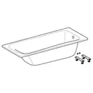 Дзеркало з LED підсвічуванням 80 х h70 см Geberit Option Basic Square  502.807.00.1