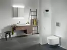 Дзеркало з LED підсвічуванням 90 х h70 см Geberit Option Basic Square  502.808.00.1