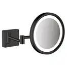 Дзеркало Hansgrohe ADDSTORIS з підсвіткою LED, чорний матовий (41790670)