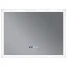 Дзеркало Mixxus FLAT MR04-100x60 з Led Touch, Anti-fog, димером, регулятором яскравості, годинником (MI6008)