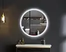 Дзеркало Mixxus PLAIN MC10-60 з Led Touch, Anti-fog, димером, регулятором яскравості, годинником (M (MI6013)