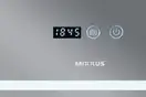 Дзеркало Mixxus WARM MR02-80x60-CASE з Led Touch, Anti-fog, димером, регулятором яскравості, годинн (MI6671)