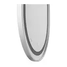 Дзеркало Mixxus Premium ELLIPSE MV05-80x70-Reverse WHITE з Led Touch, Anti-fog, димером (3-6,5kK) ( (MP6645)