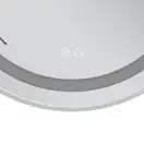 Дзеркало Mixxus Premium ELLIPSE MV05-80x70-Reverse WHITE з Led Touch, Anti-fog, димером (3-6,5kK) ( (MP6645)