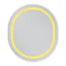 Дзеркало Mixxus Premium ELLIPSE MV05-80x70-Reverse WHITE з Led Touch, Anti-fog, димером (3-6,5kK) ( (MP6645)