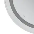 Дзеркало Mixxus Premium ELLIPSE MV05-80x70-Reverse WHITE з Led Touch, Anti-fog, димером (3-6,5kK) ( (MP6645)
