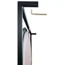 Зеркало Qtap Taurus 700х850х140 Black/Whitish oak с LED-подсветкой QT2478ZP800BWO