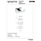 118106032 Plaza Гачок подвійний, Bemeta Чехія (118106032)