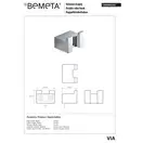 Гачок подвійний  135006232 VIA Bemeta Чехія