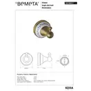 Гачок 144706017 Kera Bemeta Чехія