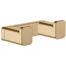 Гачок подвійний Hansgrohe AddStoris 3,6х1,6x6,6 см, Brushed Bronze (41755140)