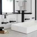 Гачок подвійний Hansgrohe AddStoris 3,6х1,6x6,6 см, Brushed Black (41755340)