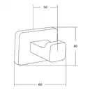 Крючок для полотенец MEXEN  ASIS CHROME (MEX-7017635-00)