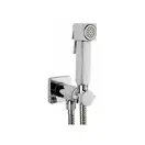 Гігієнічний душ Bossini Cube-Brass Progressive Mixer Set, хром (E38001B00030015)