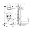 Hansgrohe iFrame Universal Инсталляция для унитаза (01022180)