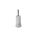 CA25251-Canova-щітка для туалету підлогова біла кераміка-хром Bagno&Associati (CA25251)