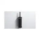 Щітка для унітазу Sonia Tecnoproject Black 98х419х101 мм, чорний матовий (190454)