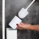 Держатель ершика для унитаза\туалетной бумаги Yoka SAKI WHITE MATT (PD.SAKI-WHT)