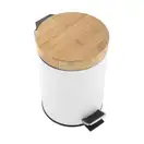 Корзина для мусора YOKA BIN WHITE BAMBOO 3л. для ванной комнаты (CH.BIN-WHT)