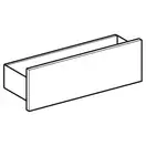 Настенная полка 45 х 15 х h14,8 см Geberit Smyle Square (500.362.JR.1) фото 2 Aquada.com.ua