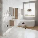 Шафка під умивальник SD 600 ROSA II cappuccino-white, RAVAK (X000000926)