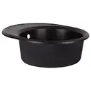 Кухонная мойка Qtap CS 6151 Black (QT6151BLA404)