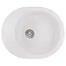Кухонная мойка Qtap CS 6151 White (QT6151WHI650)