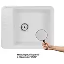 Кухонная мойка Qtap CS 6250 White (QT6250WHI650)