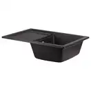 Кухонная мойка Qtap CS 7449 Black (QT7449BLA404)
