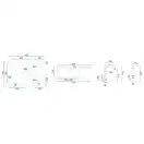 Кухонная мойка REA NILS GREY набор 5в1 (ZLE-00101)
