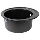 Lidz D510/200 Кухонная мойка, черная матовая (LIDZBLM14D510200)