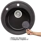 Lidz D510/200 GRF-13 Кухонная мойка, графит (LIDZGRF13D510200)