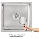 Кухонная мойка Lidz H4745 3.0/1.0 мм Brush (LIDZH4745BRU3010)