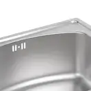 Кухонная мойка Qtap 4842  0,8 мм Micro Decor (QT4842MICDEC08) (QT4842MICDEC08) фото 6 Aquada.com.ua