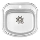 Кухонная мойка Qtap 4947 0,8 мм Satin (QT4947SAT08)