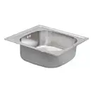 Кухонная мойка Qtap 5047 0,8 мм Satin (QT5047SAT08) (QT5047SAT08) фото 4 Aquada.com.ua