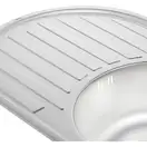 Кухонная мойка Qtap 7750 0,8 мм Satin (QT7750SAT08) (QT7750SAT08) фото 6 Aquada.com.ua