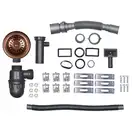 Кухонная мойка Qtap D4843BR 2.7/1.0 мм Bronze (QTD4843BRPVD10)