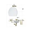 Мильниця CANOVA CA12292 бронза підвісна, Bagno&Associati