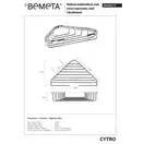 104308175 Cytro : мильниця кутова мала Bemeta Чехія (104308175)